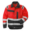 Veste de travail thermique d&#39;hiver imperméable Hi vis de sécurité veste